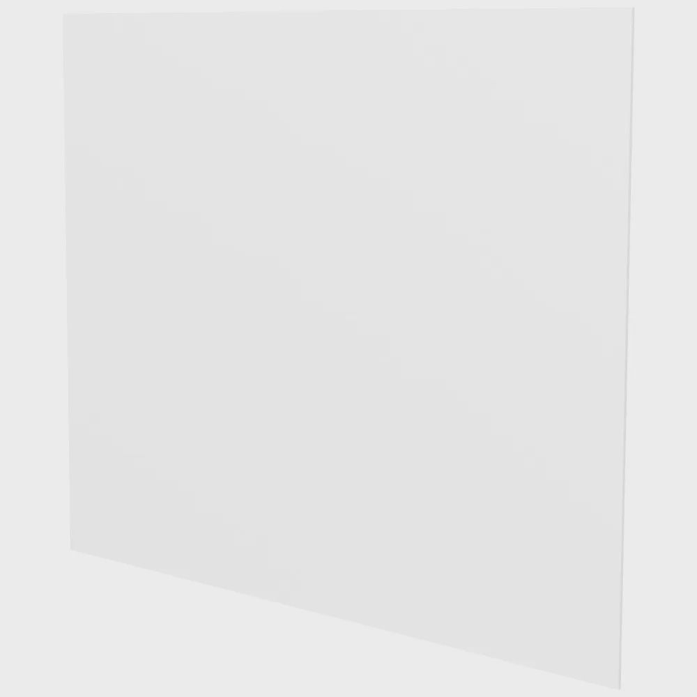 End Panel, Finish: White, WIDTH: 42"