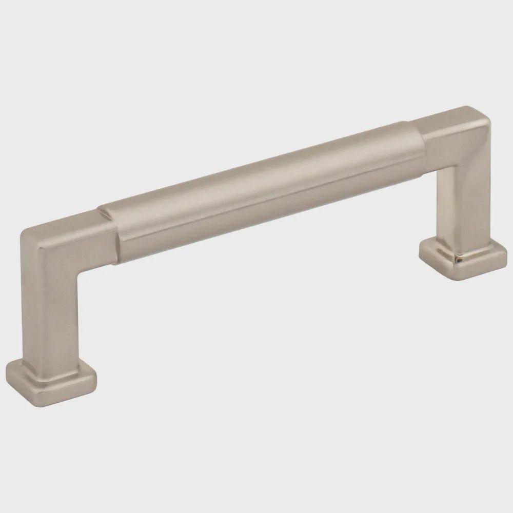 Ogden Cabinet Pull, Center To Center: 96mm, Finish: Satin Nickel