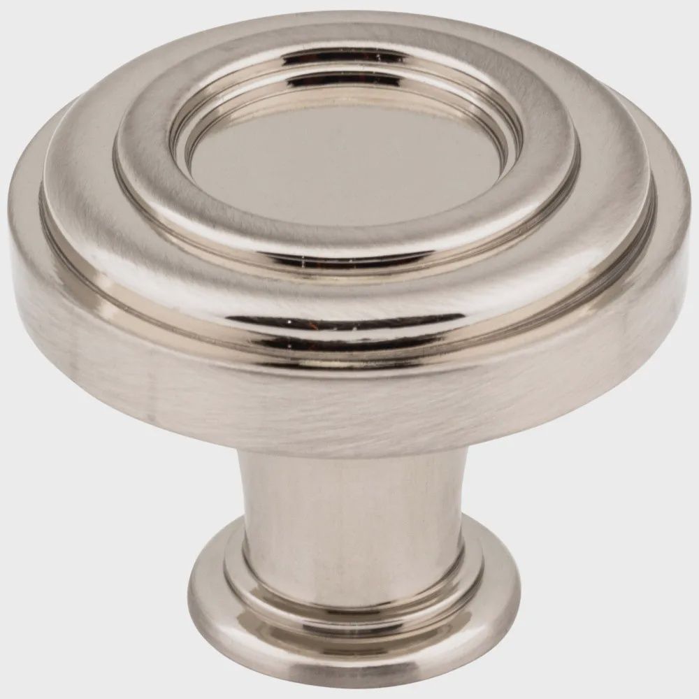 1-3/8" Diameter Ring Lafayette Cabinet Knob, Finish: Satin Nickel