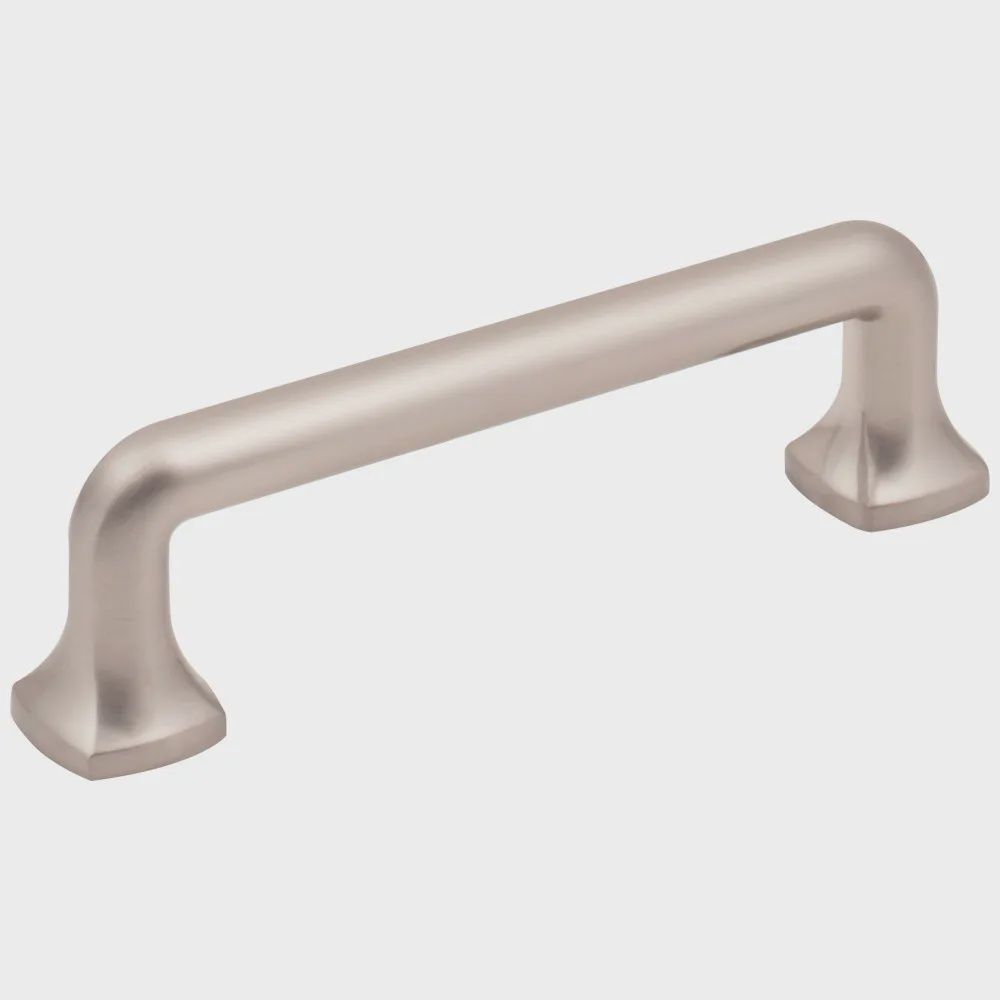 Griffin Cabinet Pull, Center To Center: 96mm, Finish: Satin Nickel