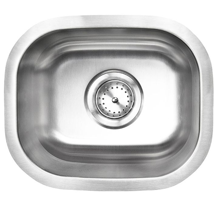 Handcrafted 18‑Gauge Single Bowl Undermount Sink – Compact &amp; Versatile