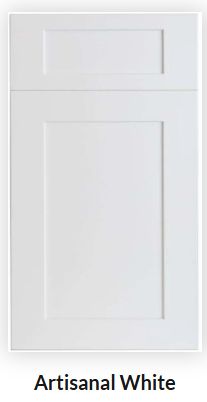 Double Door Base Cabinet 1 Drawer, Color: Artisanal White, Size: B24