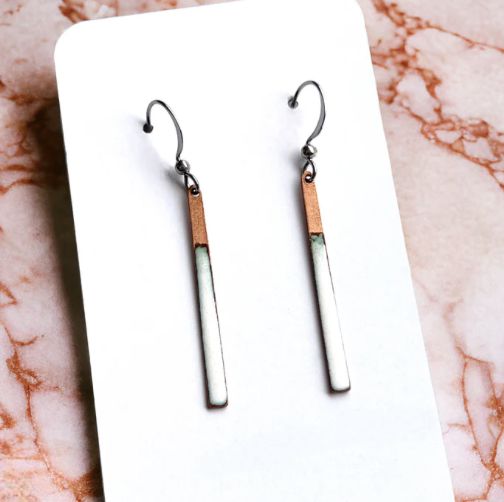 Thin Bar Earrings