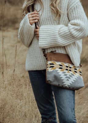 Tofino Crossbody - Woven Textile