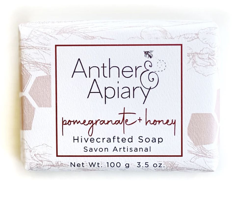 Pomegranate + Honey Soap