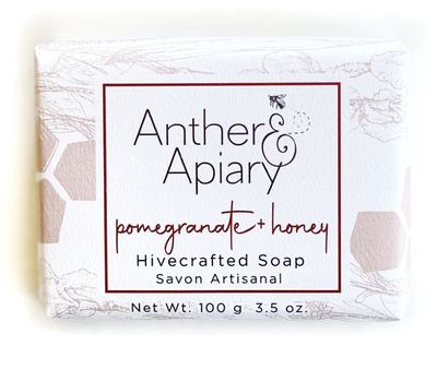 Pomegranate + Honey Soap