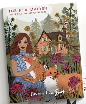 Paper Doll Book - Fox Maiden