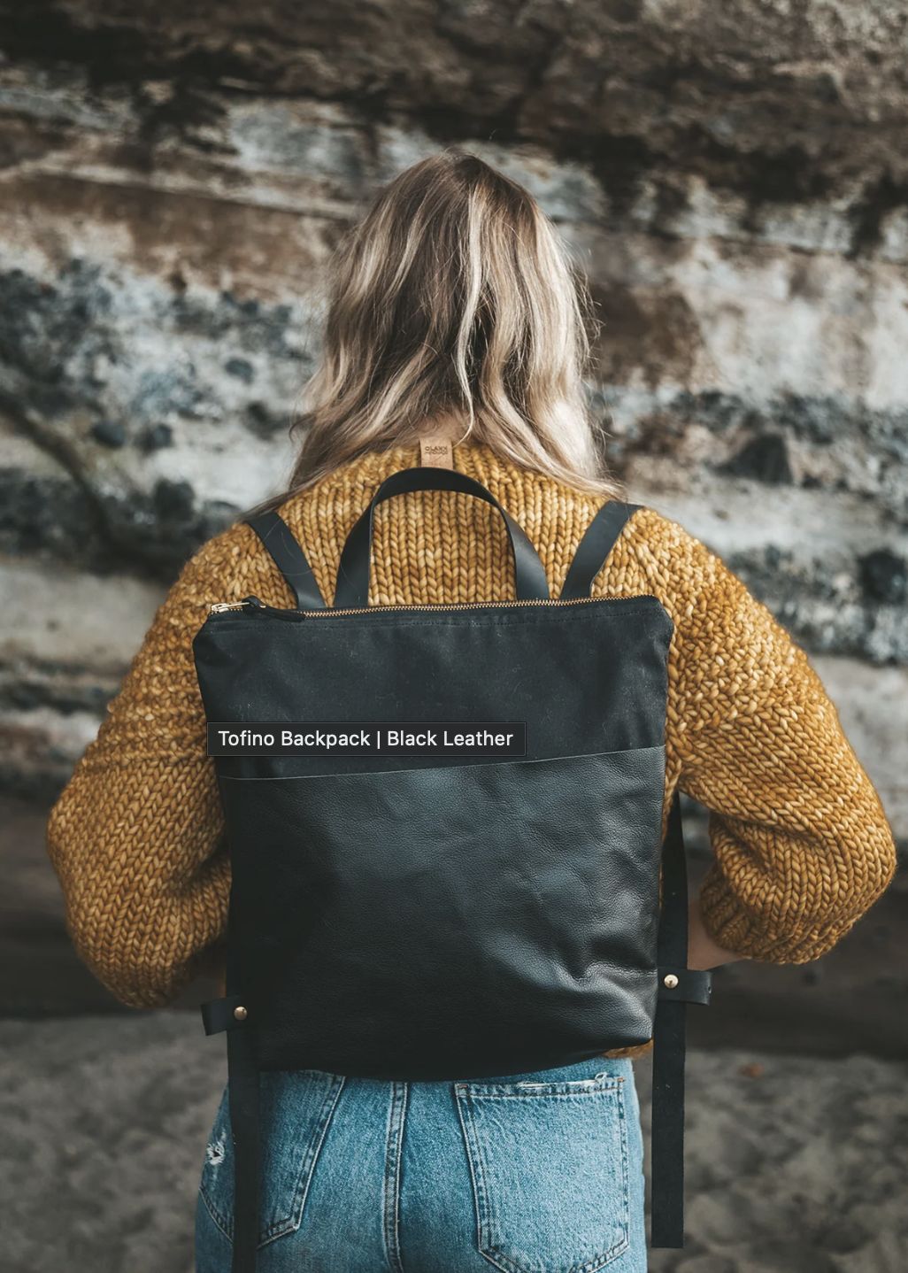 Tofino Backpack - Leather