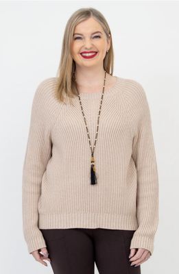 Davis Cotton Sweater - Natural