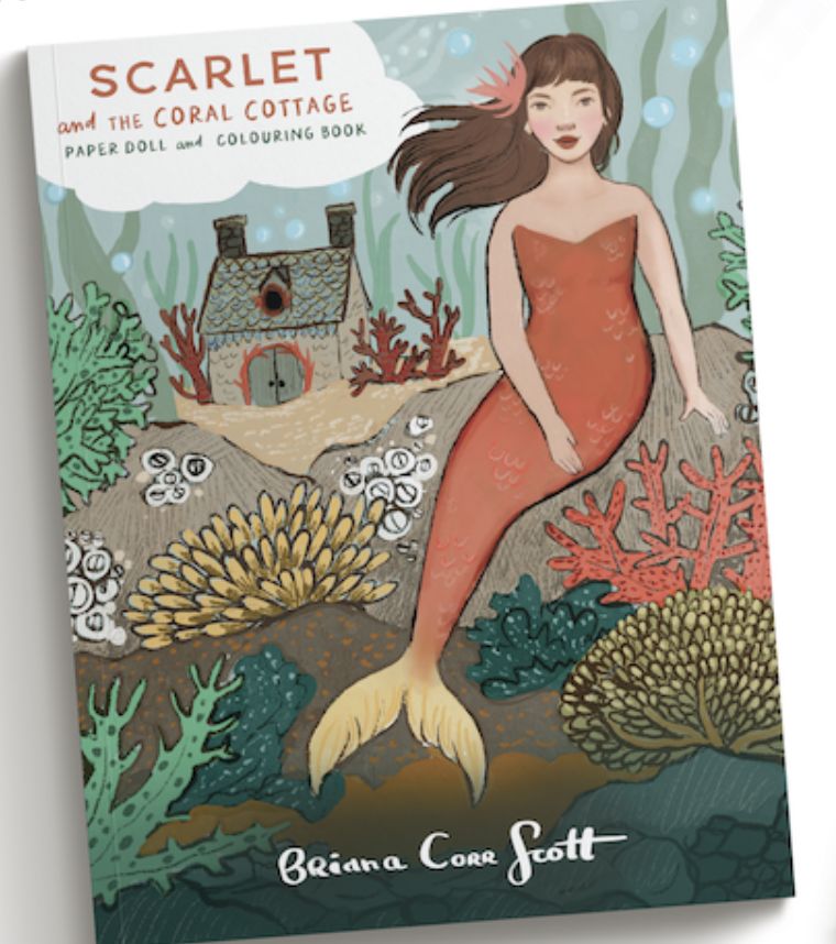 Paper Doll Book - Scarlet