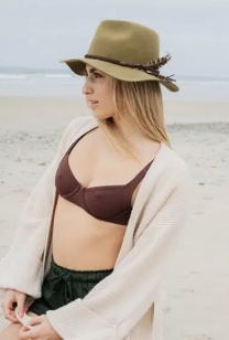 Montana Wool Felt Braided Leather Hat