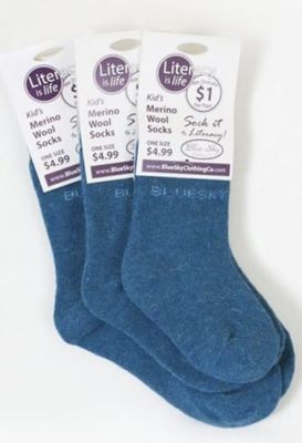 Merino Wool Socks - Children
