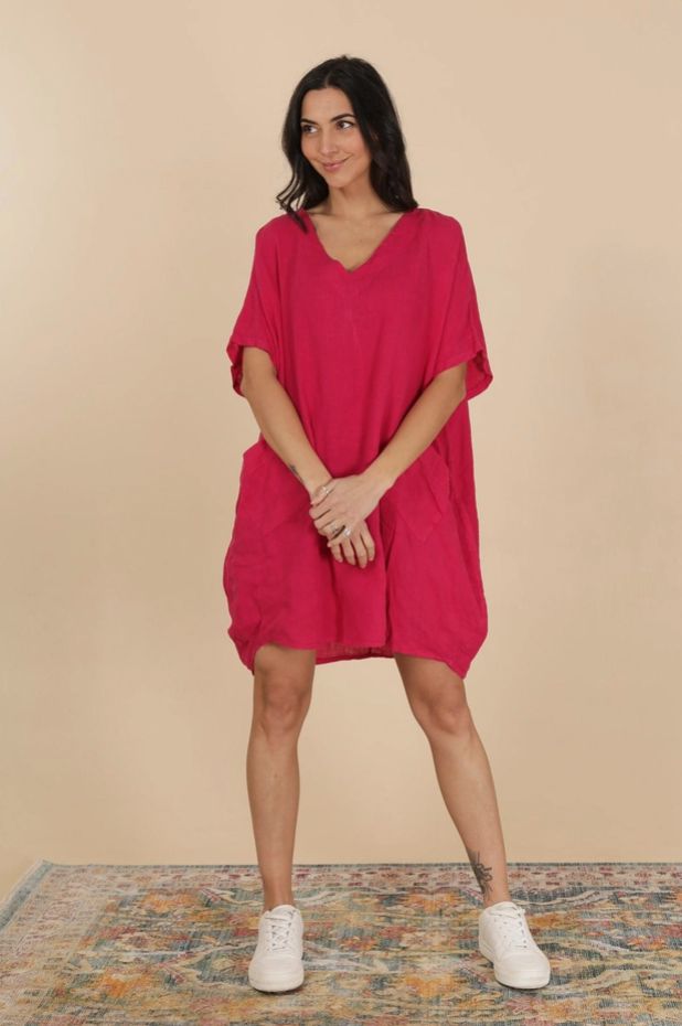 Jasmine Linen Tunic