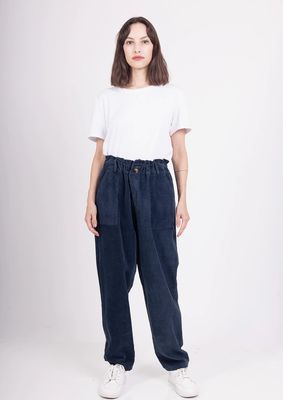 Corduroy Paperbag Pant