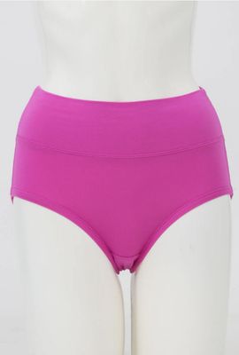 Bamboo High Rise Brief - Pink