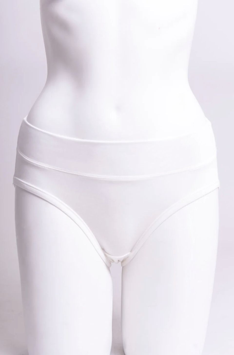 Bamboo Hipster Brief - White