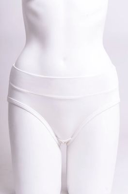 Bamboo Hipster Brief - White