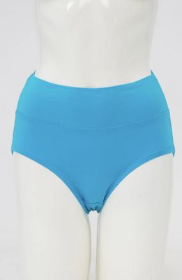 Bamboo High Rise Brief - Turquoise