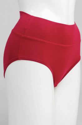 Bamboo High Rise Brief - Lipstick