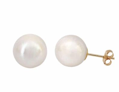 14kt Pearl Stud Earrings