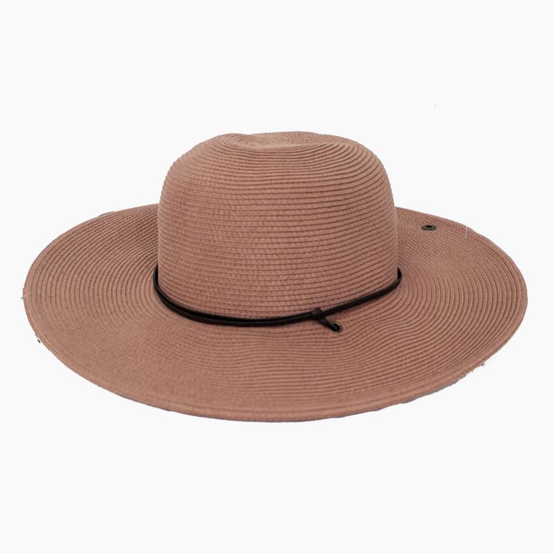 Coralia Straw Wide Brim Resort Hat