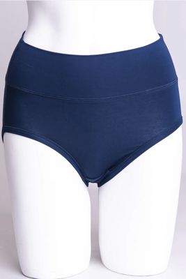 Bamboo High Rise Brief - Indigo