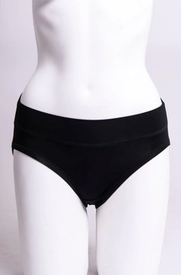 Bamboo Hipster Brief - Black