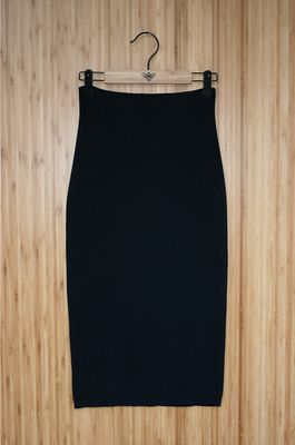 Merino Wool Pencil Skirt