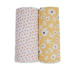 Cotton Swaddle - 2 Pack