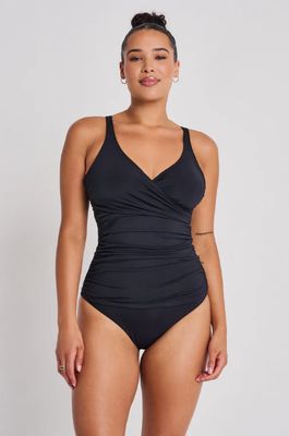 Wrap Tankini - Black