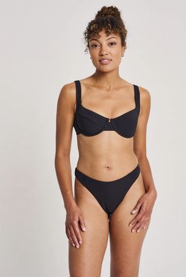 Underwire Bikini Top - Black