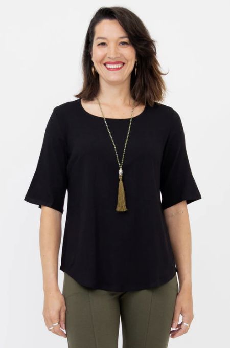 Liza Top - Linen Bamboo