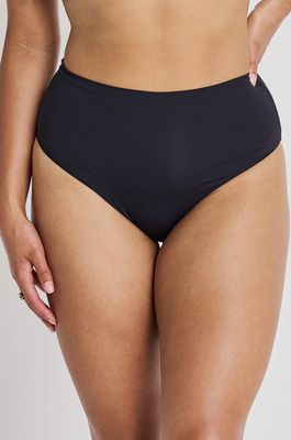 Retro High Waist Bottom - Black