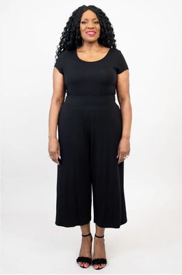 Julie Bamboo Jumpsuit - Black