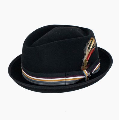 Devo Wool Felt Fedora Hat