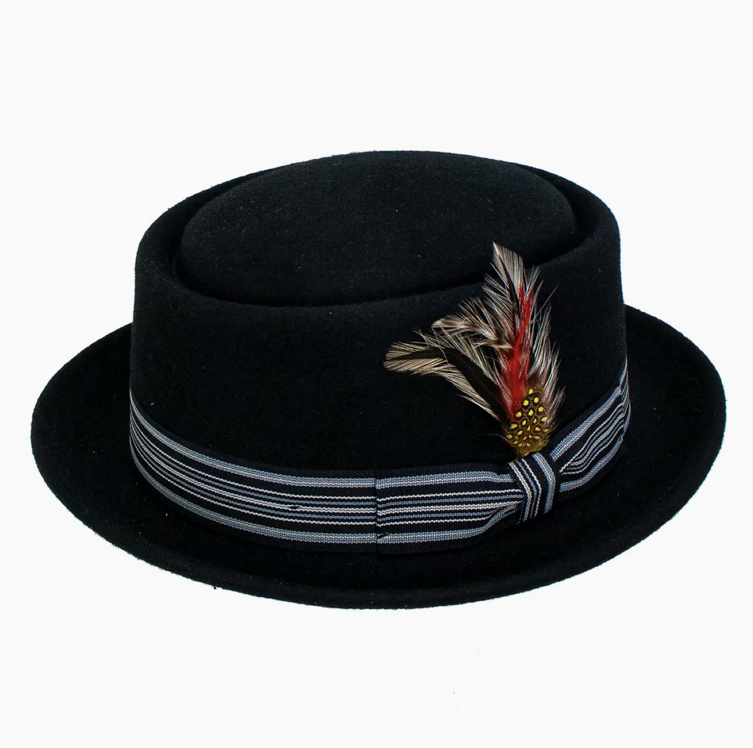 Ozzy Wool Felt Pork Pie Hat