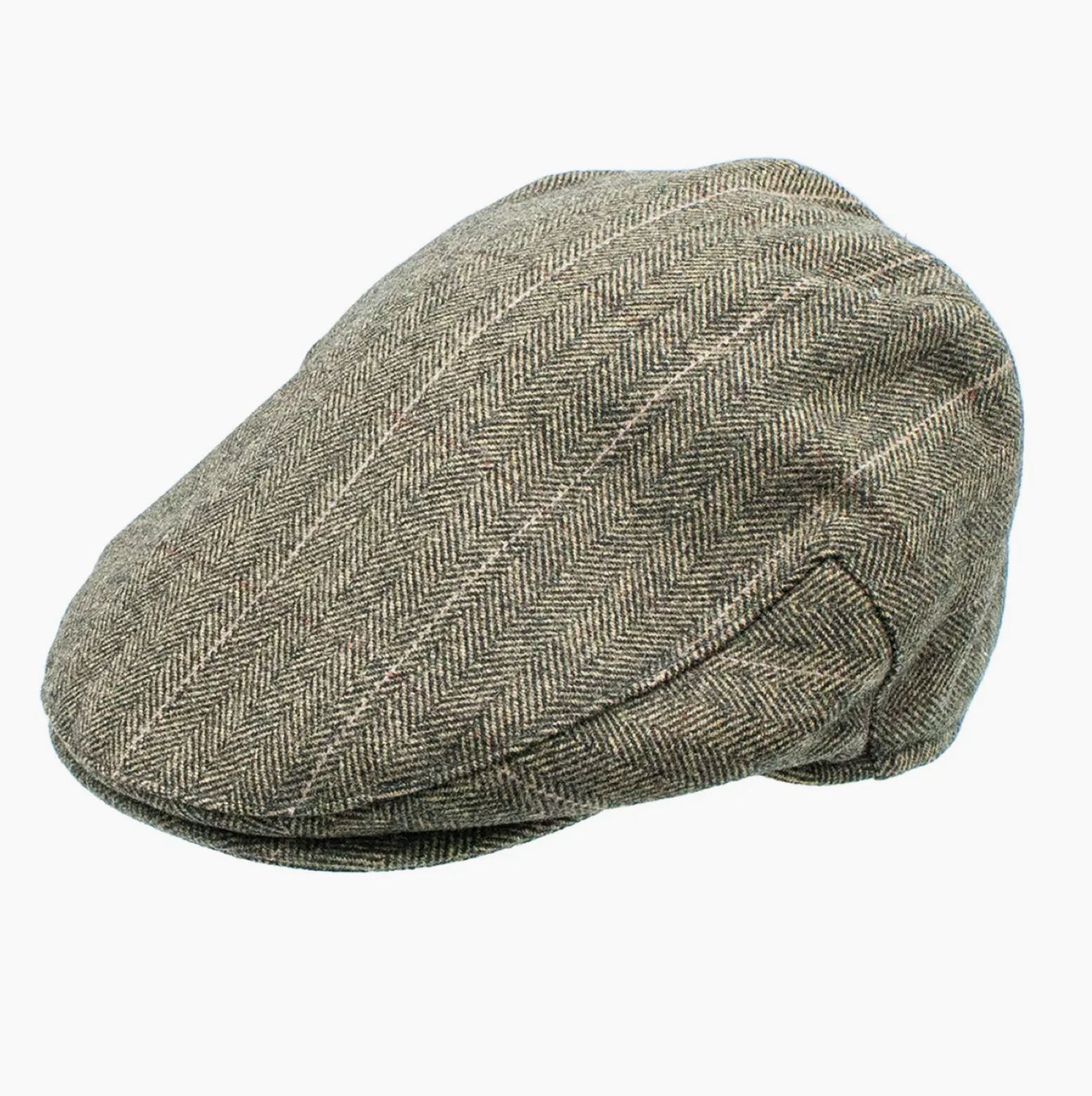 Peaky Wool Flat Cap