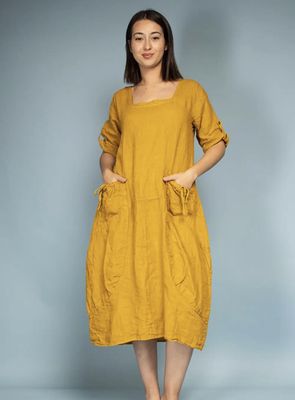 Dandelion Linen Dress