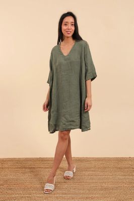 Lily Linen Dress