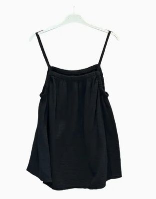 Cotton Gauze Thin Shoulder Tank Top
