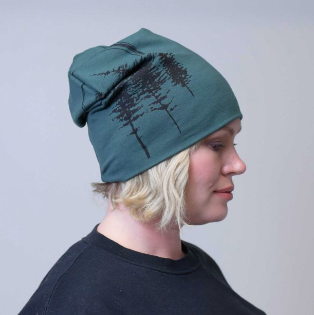 Slouchie Hat, Colour: Sunset Pines