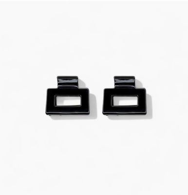 2/pk Mini Square Claw Clips