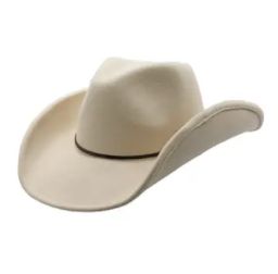Hugh Ultra Poly Felt Western Drifter Hat, Colour: Beige