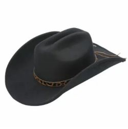 Aiden Ultra Felt Banded Print Western Drifter Hat