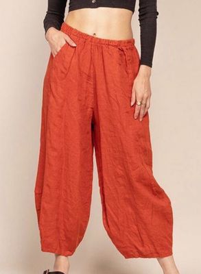 Bluebell Linen Capris