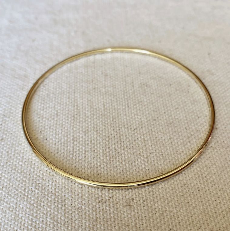 18KGF Bangle Bracelet