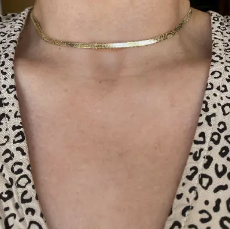 18KGF 3mm Herringbone