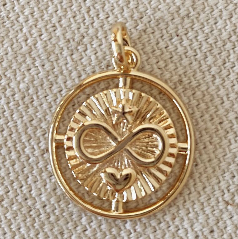 18KGF Infinity Charm