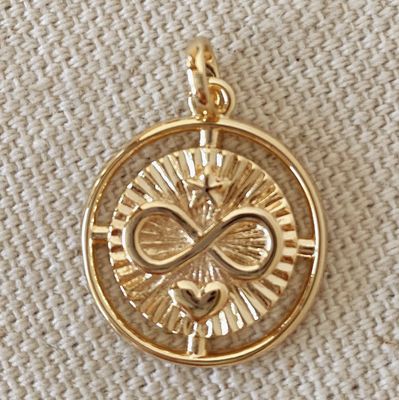 18KGF Infinity Charm