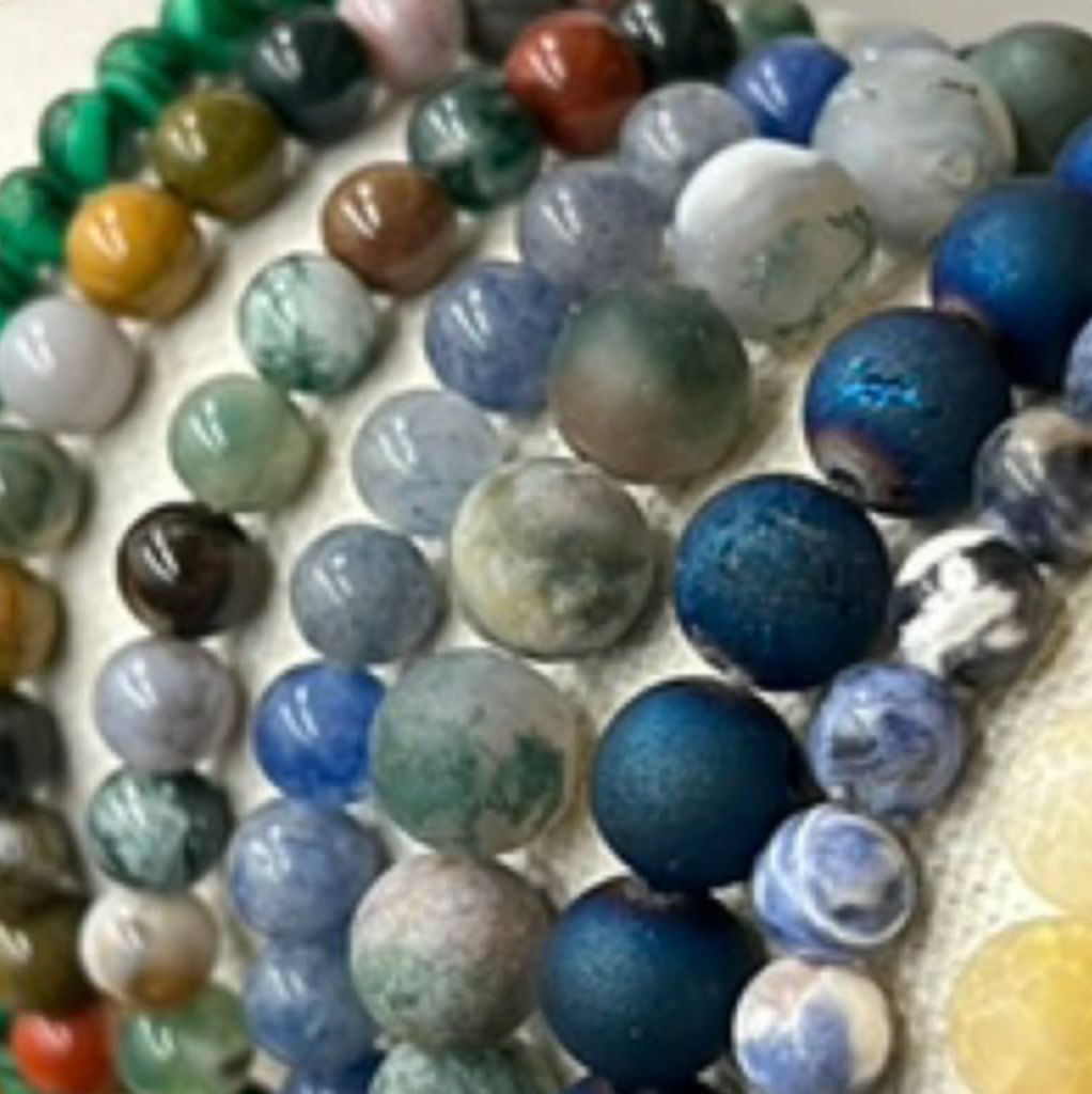 Semi-Precious Stretch Bracelet